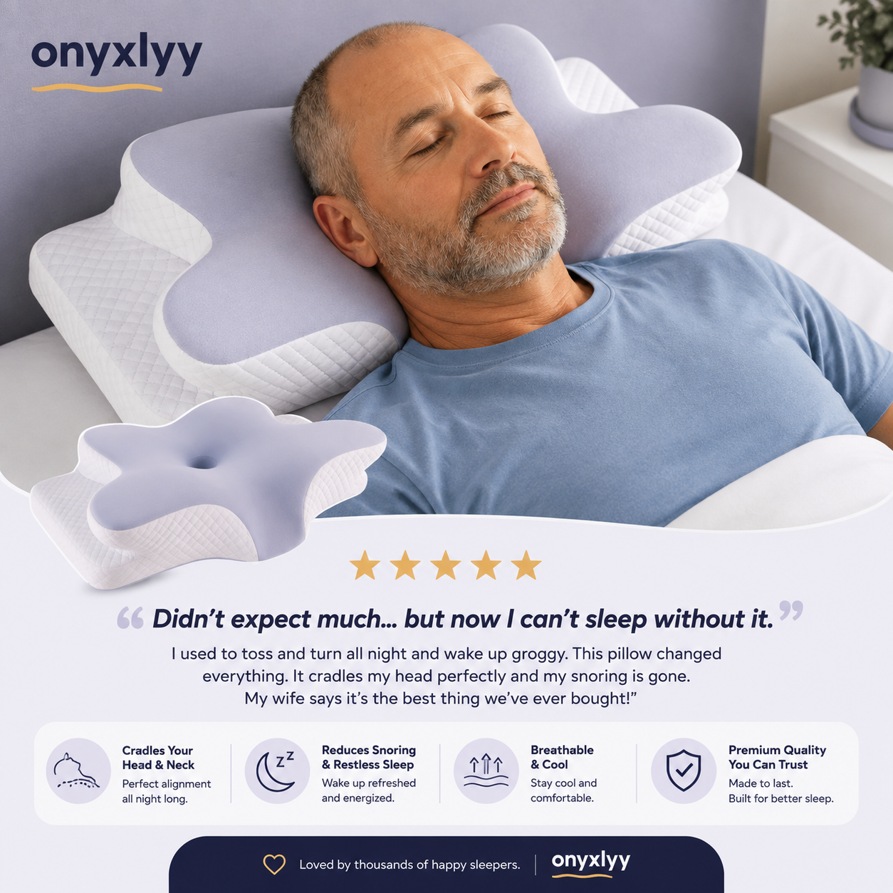 Onyxlyy Pillow