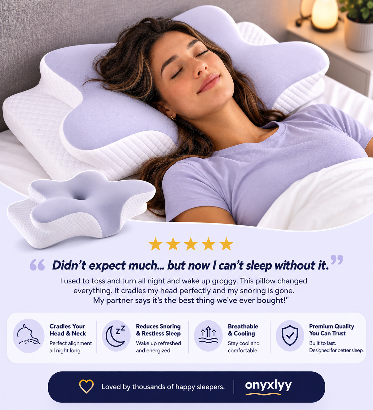 Onyxlyy Pillow
