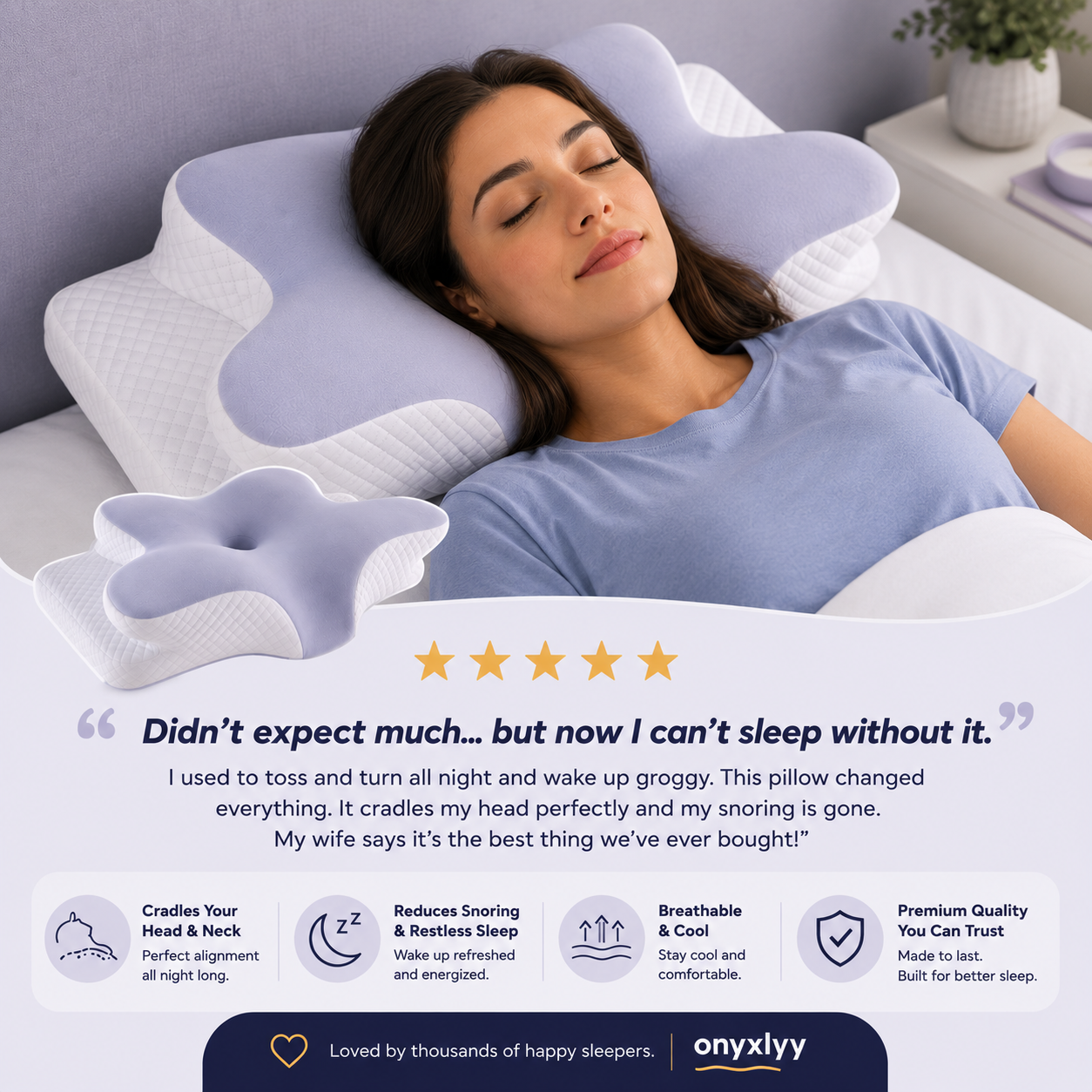 Onyxlyy Pillow