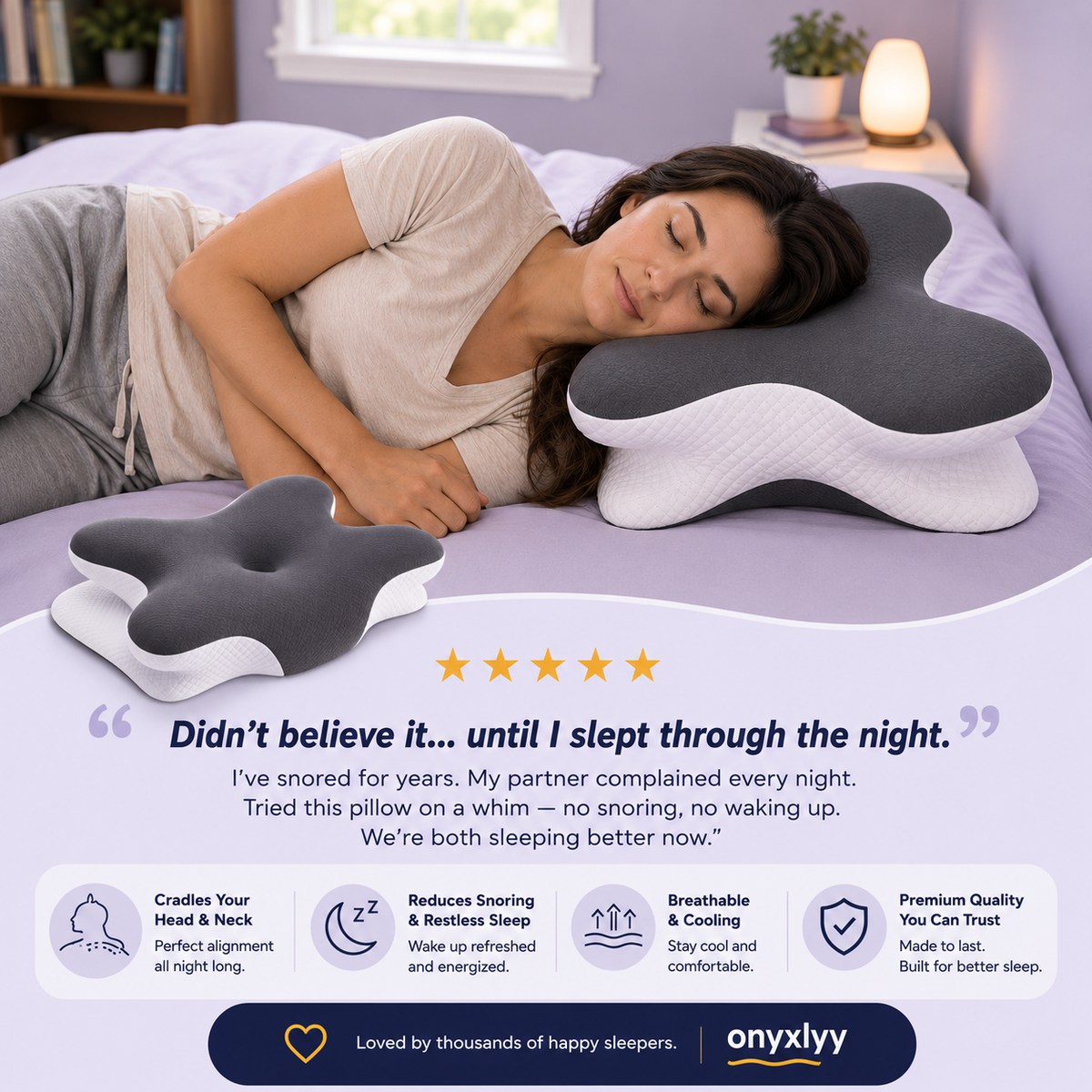 Onyxlyy Butter Fly Pillow